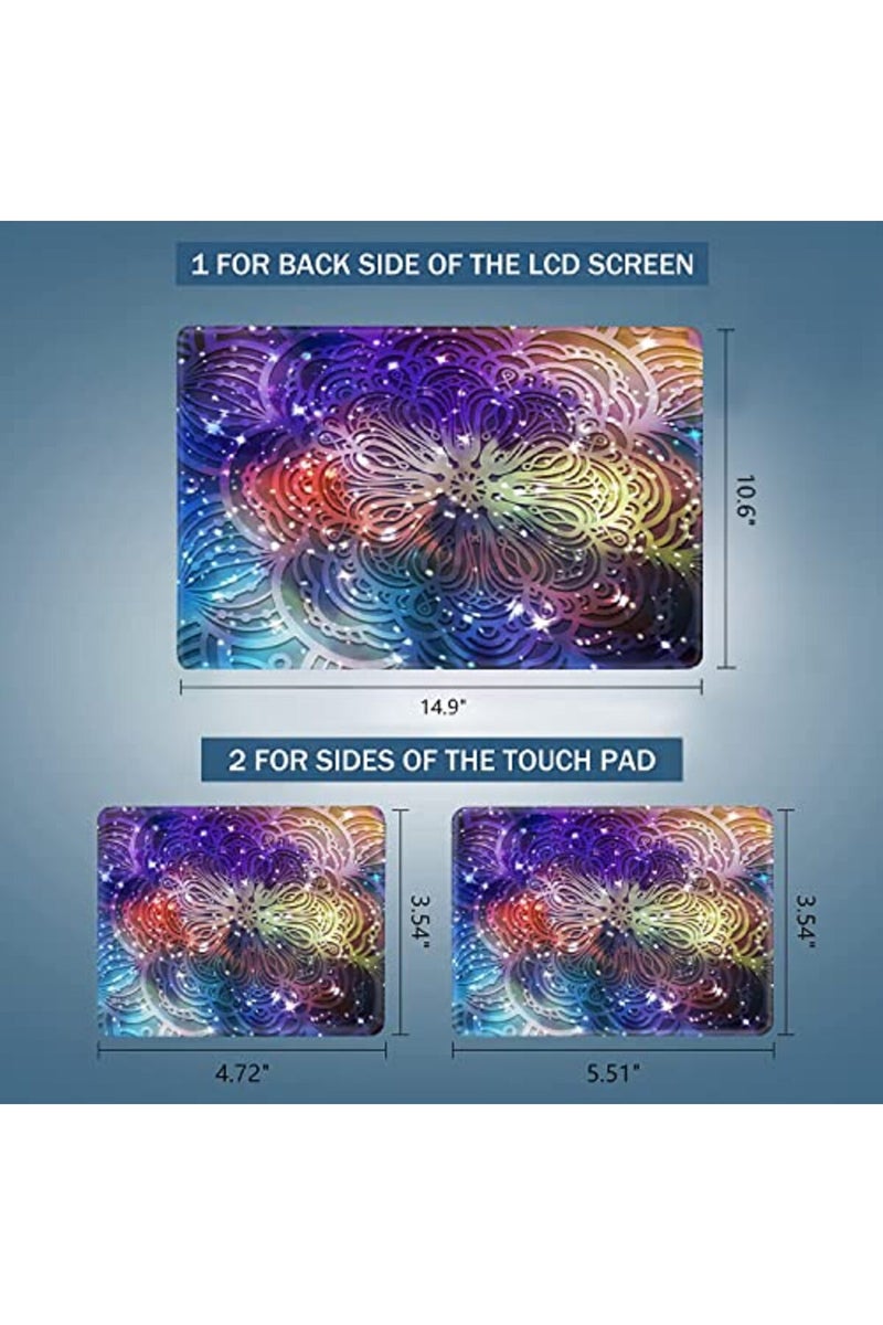 AORTDES 12.1 13 13.3 14 15 15.6 Inches Laptop Skin Sticker Decal Universal Netbook Skin Sticker Reusable Notebook PC Art Printing Personalized Protector - Image 4