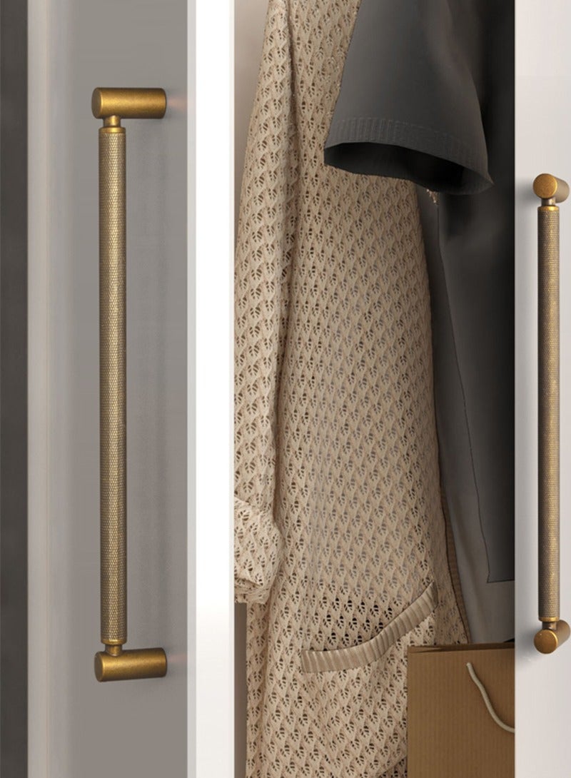 Goo-Ki 6 قطع مقابض أدراج عصرية مخرشة، مقابض خزانة مطبخ - [نحاس عتيق وبرونز عتيق]، سبائك الزنك الصلبة وسبائك الألومنيوم لخزانة خزانة الملابس - Image 5