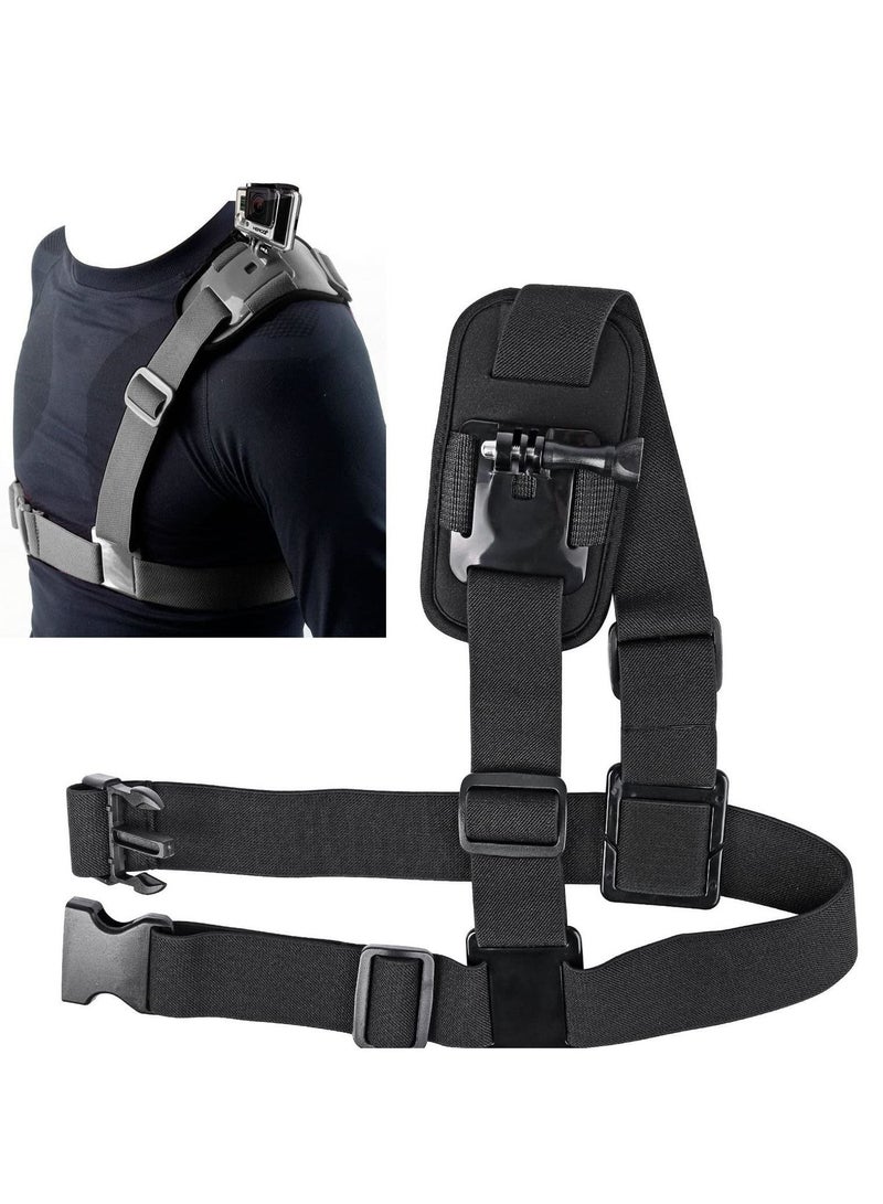 Adjustable Elastic Shoulder Strap Comaptible with Hero 11/10/9/8 Action Camera  - Image 2