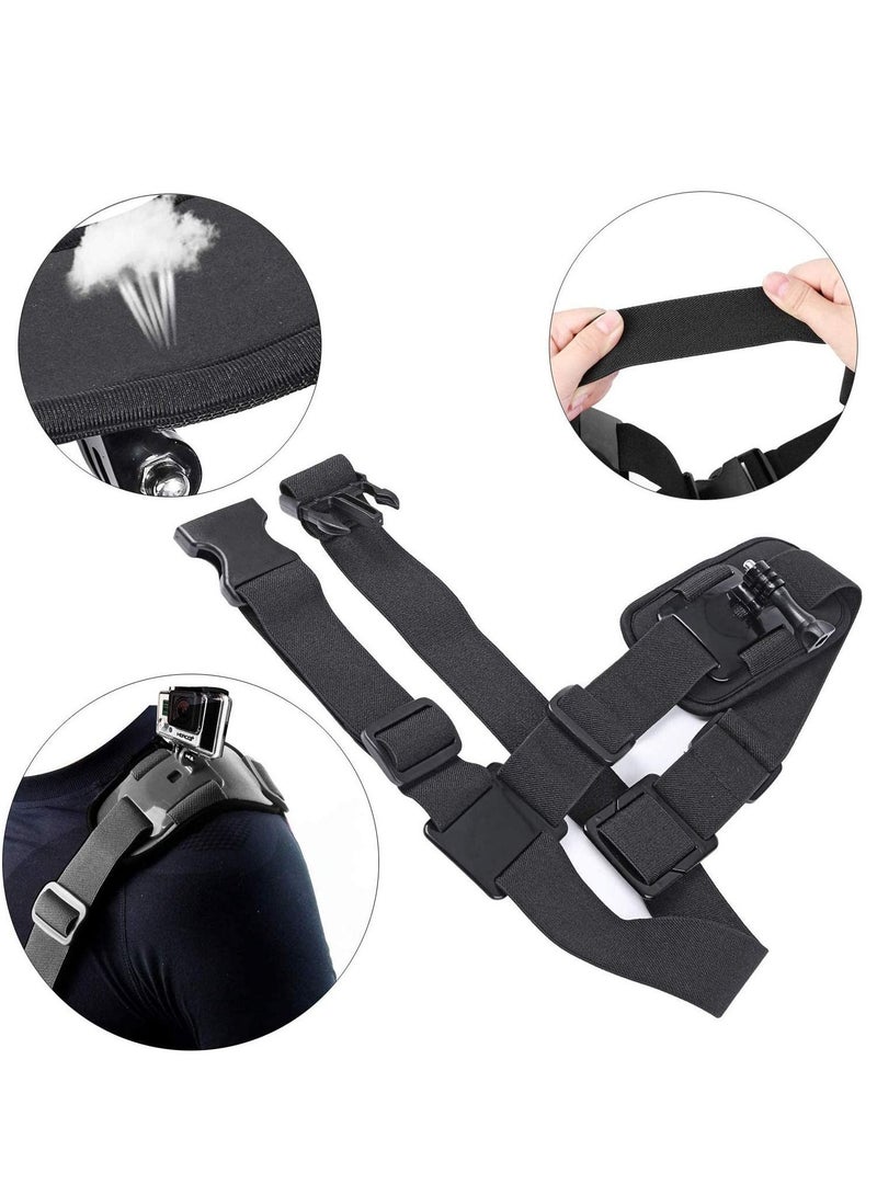Adjustable Elastic Shoulder Strap Comaptible with Hero 11/10/9/8 Action Camera  - Image 5