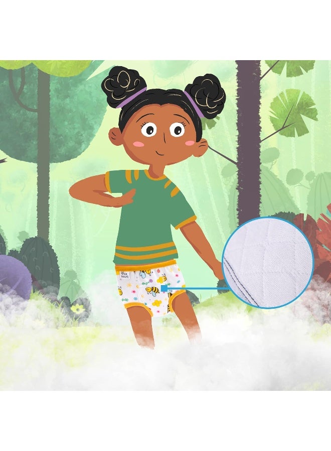 Max Shape 6 Packs of Potty Training Underwear for Girls with Super Absorbent-Layers - Image 2