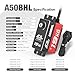 AGFRC 19KG LowProfile ProgrammableDigitalServo 0073Sec High Speed Full Metal Gear Brushless RC Servo with 25T Metal Servo Horn for 110 RC Car Control Angle 180 A50BHL - Image 3