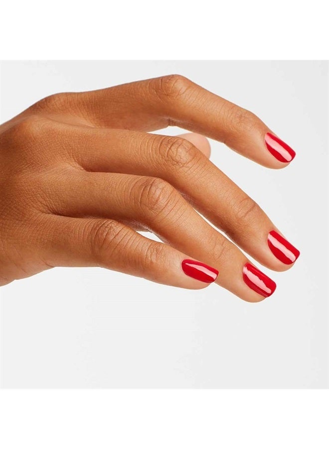 OPI Nail Lacquer, The Thrill of Brazil, Red Nail Polish, 0.5 fl oz - Image 2