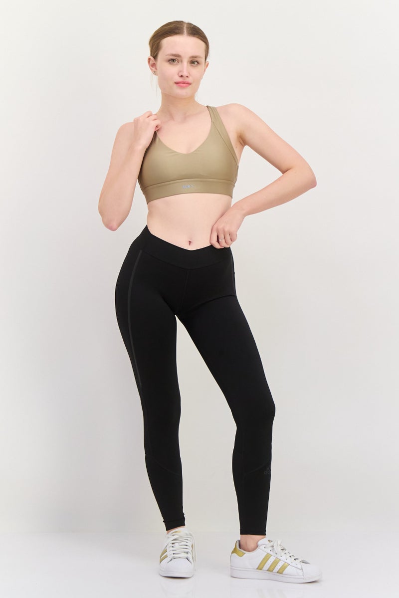 PUMA Women Sportswear Fit Lightly Padded Training Sports Bra, Hazelnut  - Image 4