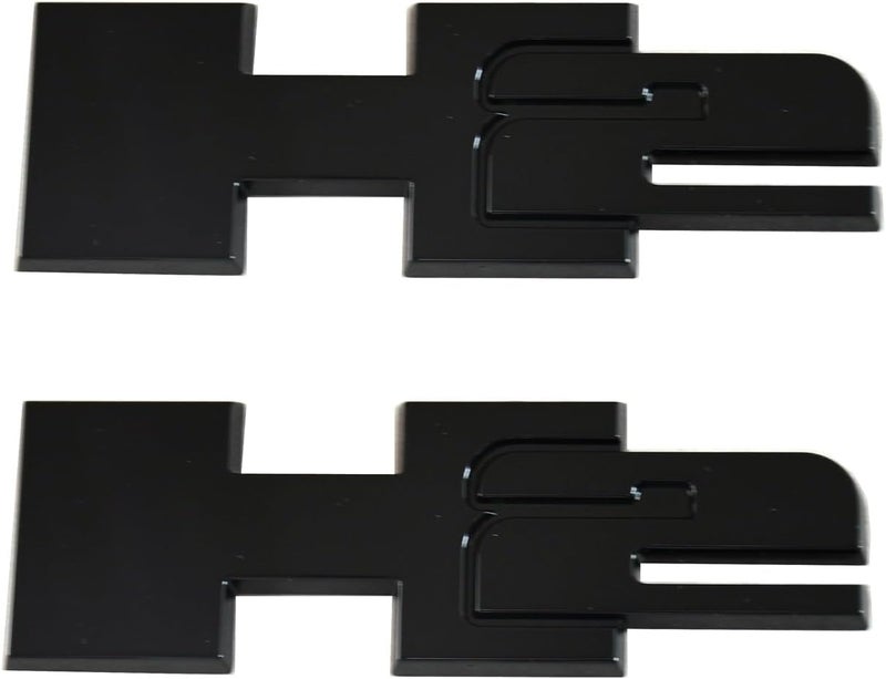 Algasan H2 Rear Liftgate Door Nameplate Emblems - Image 1