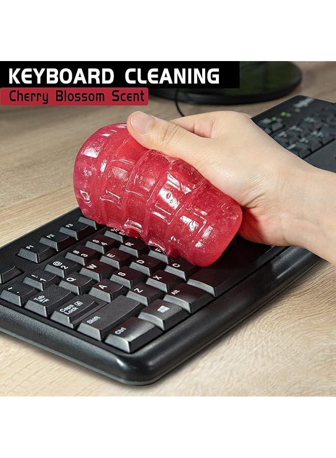 TICARVE Car Cleaning Gel Detailing Putty Car Putty Auto Detailing Tools Car Interior Cleaner Cleaning Slime Car Accessories Keyboard Cleaner Rose/Nt Wt: 5.6 Oz (160 Gr) - Image 5