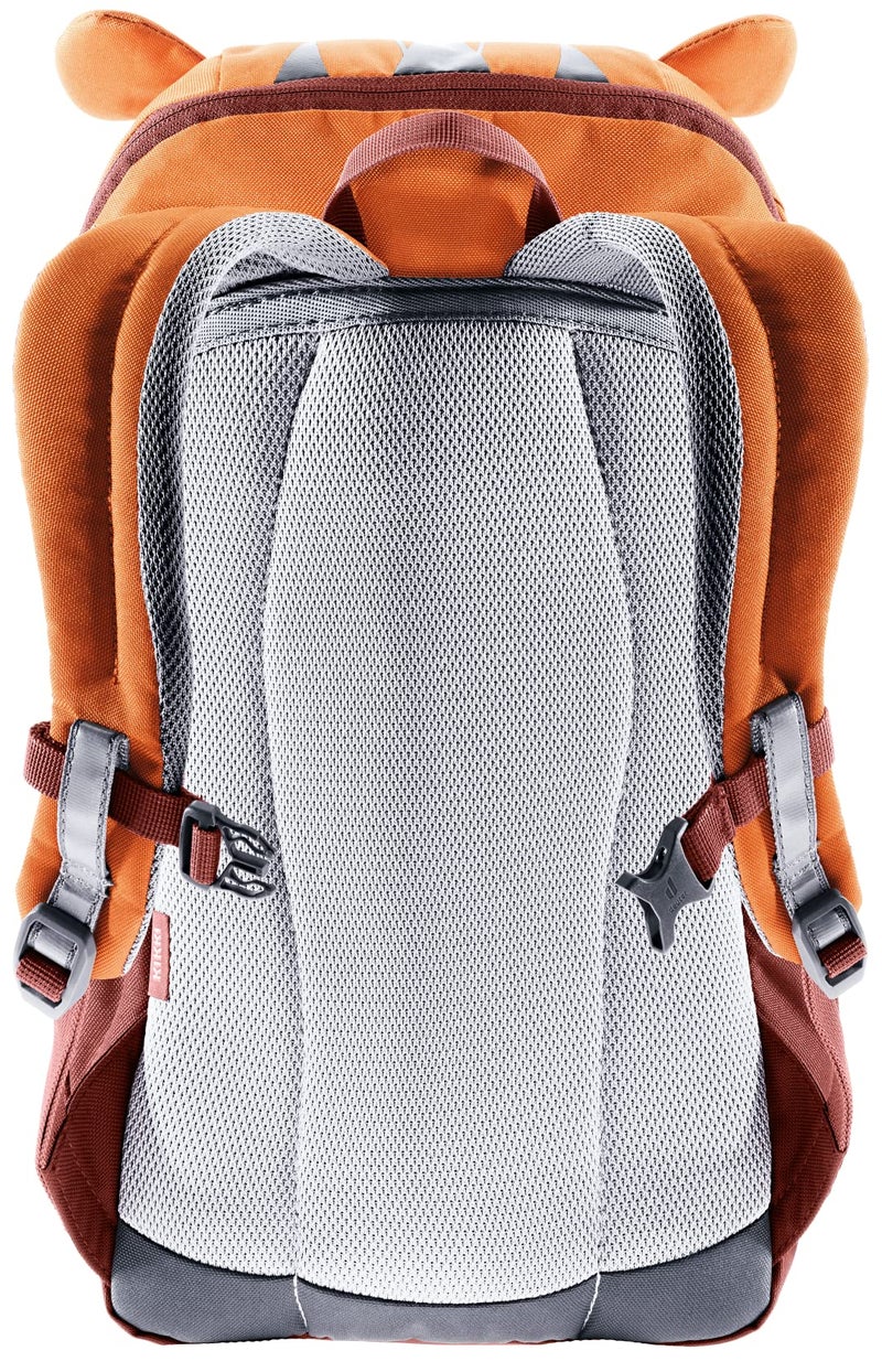 Deuter Kikki Kids' Backpack, Toddler Daypack for School, Travel & Hiking, Lightweight Bag for Boys & Girls Ages 3+ - Mandarine-Redwood - Image 2