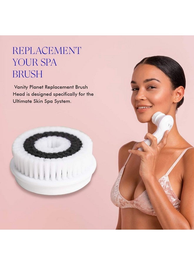 Vanity Planet Replacement Brush Head for Ultimate Skin Spa and Raedia, Exfoliating Brush, Water Resistant, Ultrasoft - Image 5