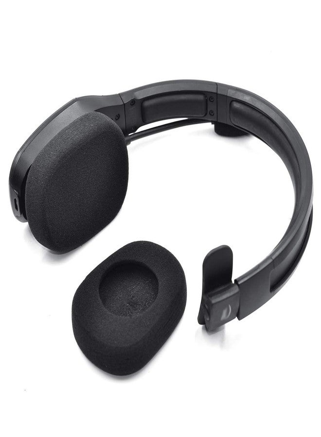 XBERSTAR Foam Ear Cushions for VXI Blueparrott B450-XT Headset Soft Replacement Earpads with Noise Reduction Durable Breathable Design (Black 1SET) - Image 2