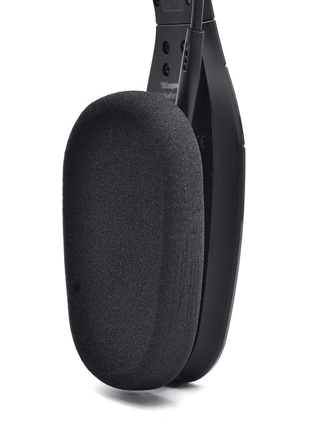 XBERSTAR Foam Ear Cushions for VXI Blueparrott B450-XT Headset Soft Replacement Earpads with Noise Reduction Durable Breathable Design (Black 1SET) - Image 4