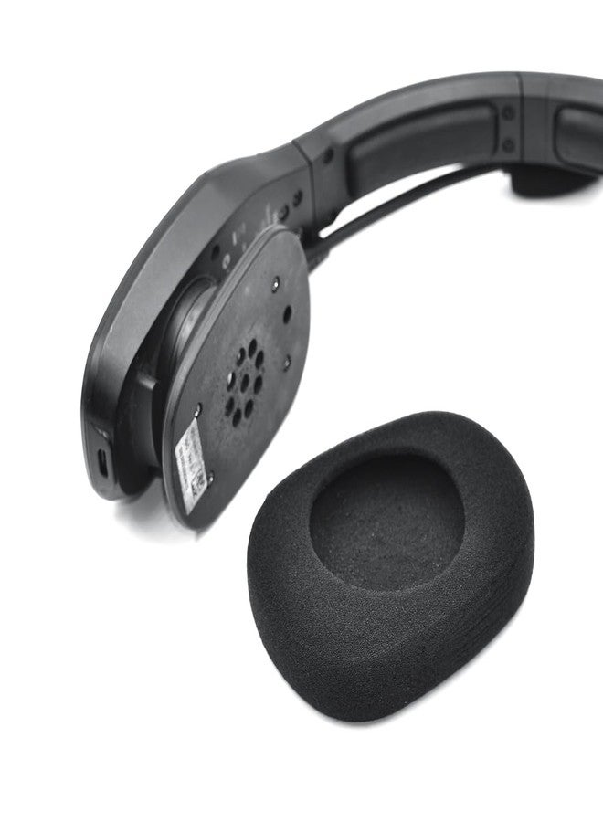 XBERSTAR Foam Ear Cushions for VXI Blueparrott B450-XT Headset Soft Replacement Earpads with Noise Reduction Durable Breathable Design (Black 1SET) - Image 3