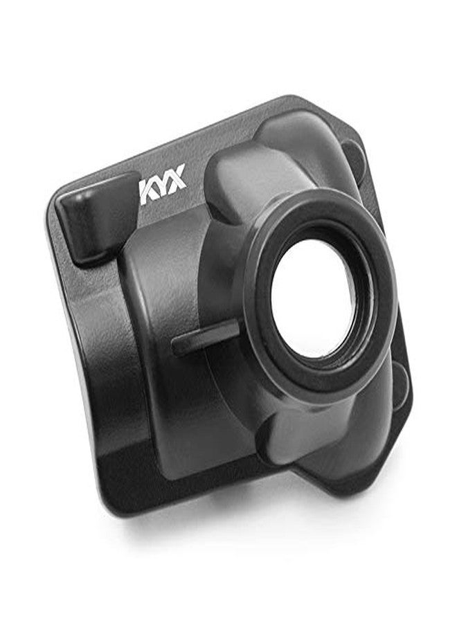 KYX غطاء تفاضلي للمحور المتوسط مصنوع من سبائك الألومنيوم من KYX Racing، قطع غيار وإكسسوارات مُحسّنة لسيارة الزحف التي تعمل بالتحكم عن بعد بمقياس 1/10 TRX6 6x6 G63 - Image 1