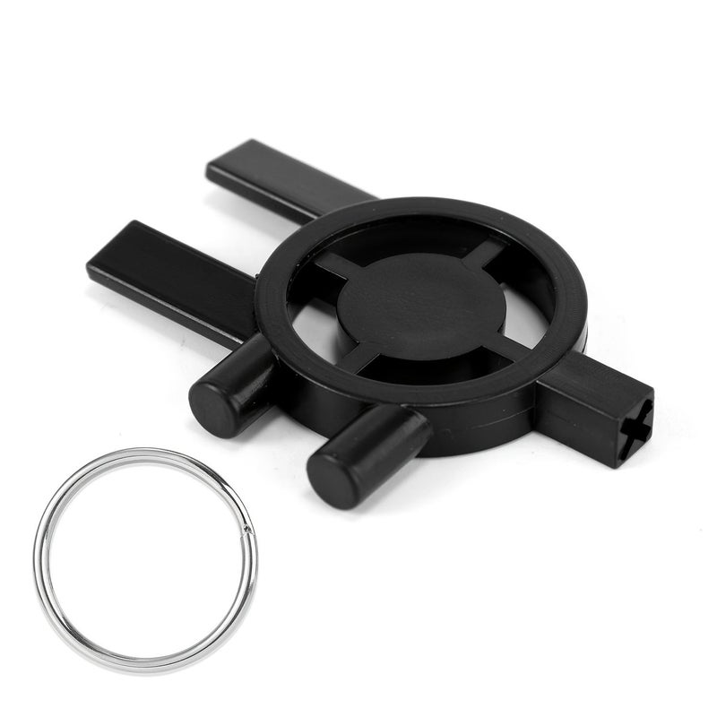 1pc Toilet Paper Dispenser Key Multifunctional Tool for Changing Towels And Soap - Image 3