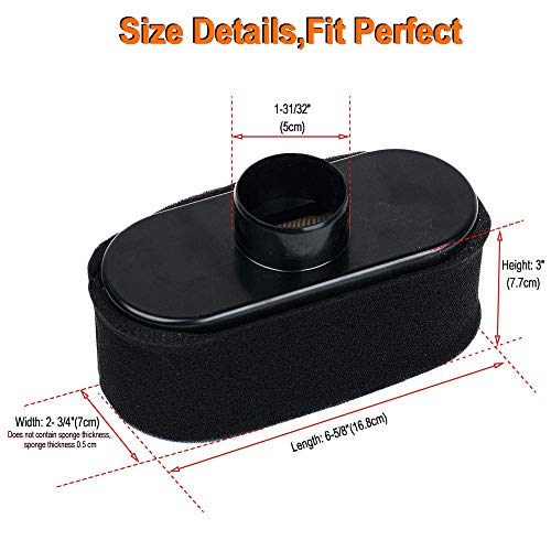 HIFROM Air Filter with Pre Filter Replacement for Kawasaki FR651V FR691V FR730V FS481V FS541V FS600V FS651V FS691V FS730V 4-Cycle Engine 11013-7047 11013-0752 11013-7046 - Image 3