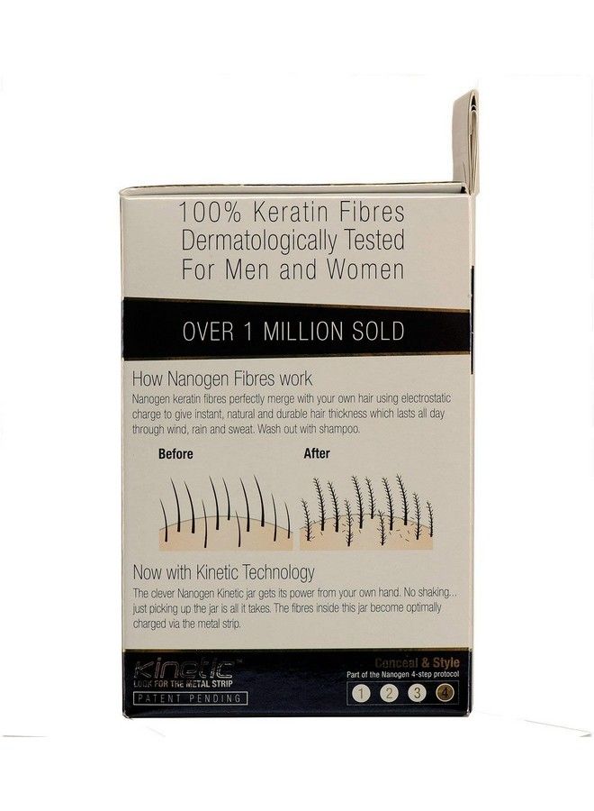 Nanogen Keratin Thickening Hair Fibres 15Gm (Black) - Image 3