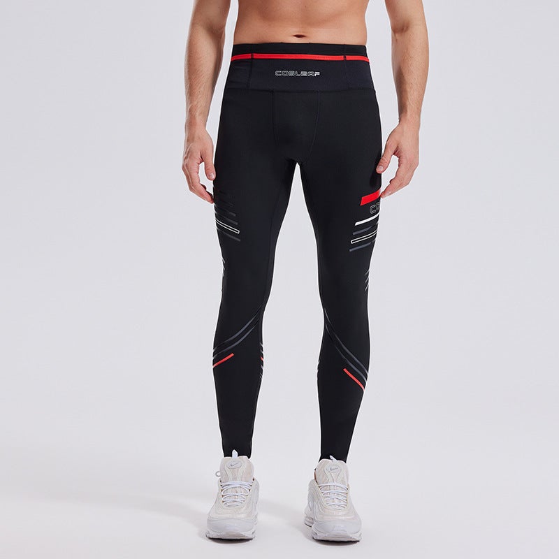 Leggings Men's S Unisex Sports Pants High-elastic Compression Outdoor Cycling Naked-feel Running Marathon Fitness