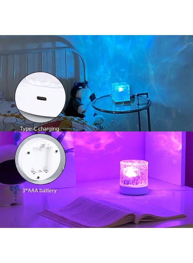 Northern Lights Projector, 16 Colors Ocean Wave Light Projector, Water Ripple Ambient Night Light with Remote, Touch Control Aurora Projector for Bedroom,Room Decor,Kids Room - Image 5