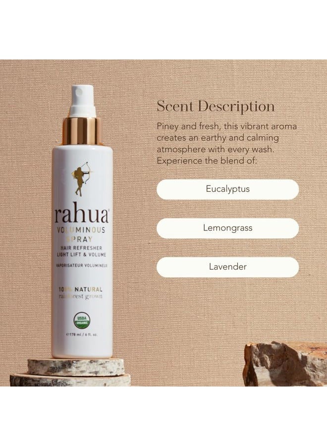 Rahua بخاخ كثيف، 6 أونصات سائلة، منعش لفروة الرأس والشعر، بخاخ خفيف لرفع الحجم، عطر اللافندر والأوكالبتوس، بخاخ قوام طبيعي 100% مع مكونات مغذية مستخلصة من النباتات - Image 4