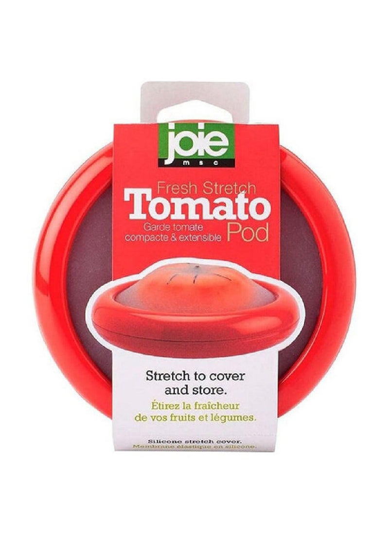 Joie Tomato Stretch Pod – Set of 2 Freshness Pods for Tomatoes, Keeps Produce Fresh Longer, BPA-Free & Reusable - Image 1