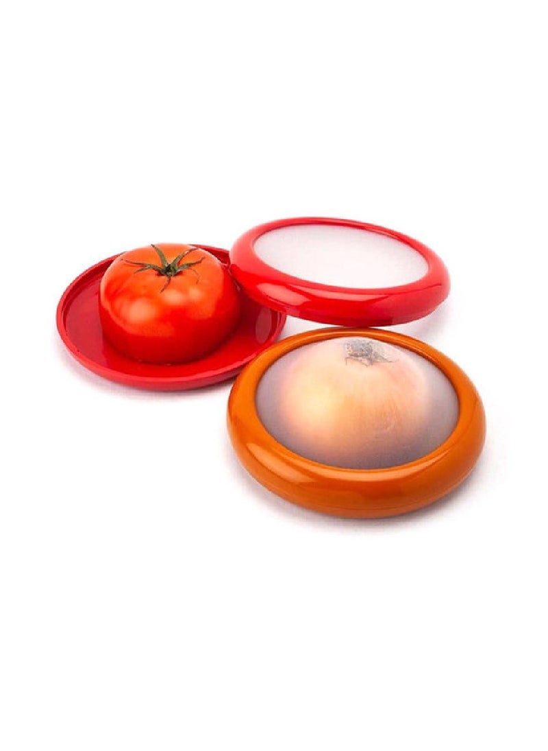 Joie Tomato Stretch Pod – Set of 2 Freshness Pods for Tomatoes, Keeps Produce Fresh Longer, BPA-Free & Reusable - Image 4