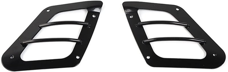 Yurefax Metal Turn Signal Light Covers for Jeep Wrangler TJ - Image 1