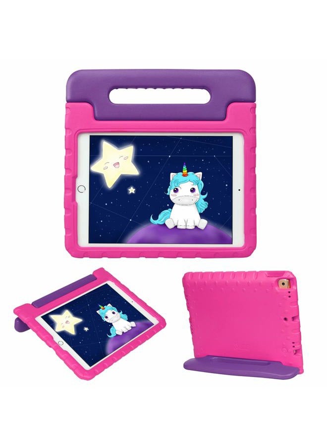 HDE iPad 7th Generation Case for Kids – iPad 10.2 inch 2019 Case for Kids Shock Proof Protective Light Weight Cover with Handle Stand for 2019 Apple iPad 10.2 Multi HDE-55850 - Image 1