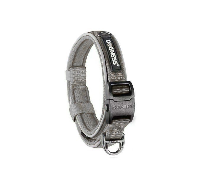 Dogness® Reflective Series Collar For Dogs - Grey - Image 2
