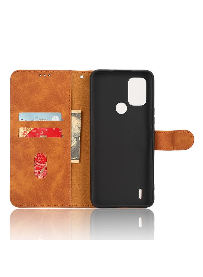 S-TOP Case For Nokia C31 Skin Feel Magnetic Flip Leather Phone Case - Image 4