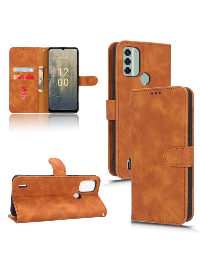 S-TOP Case For Nokia C31 Skin Feel Magnetic Flip Leather Phone Case - Image 1