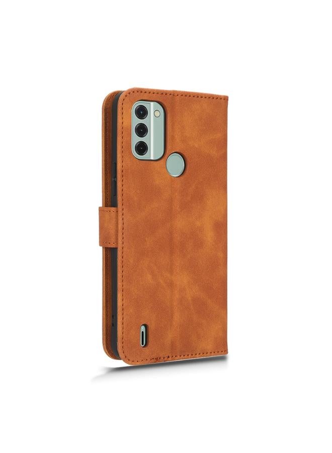 S-TOP Case For Nokia C31 Skin Feel Magnetic Flip Leather Phone Case - Image 3