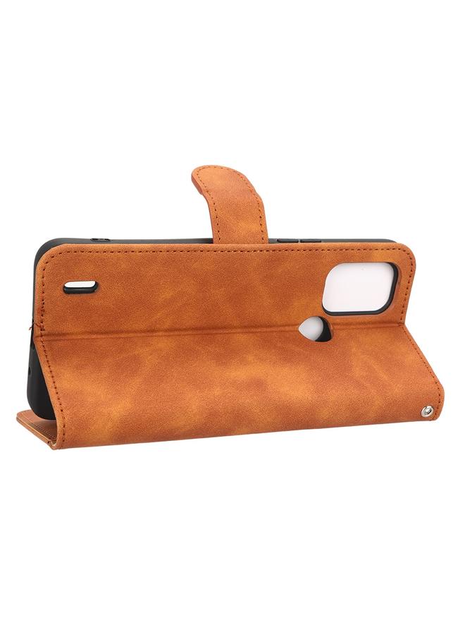 S-TOP Case For Nokia C31 Skin Feel Magnetic Flip Leather Phone Case - Image 5