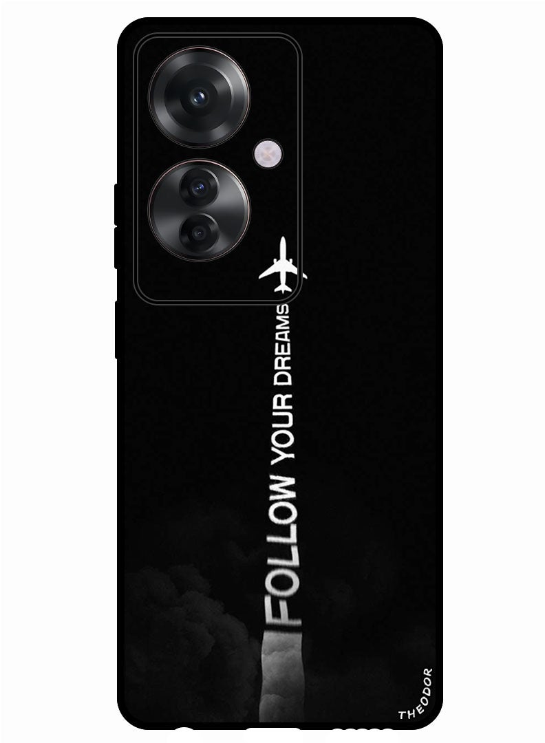 Theodor Protective Case Anti Scratch Shock Proof Bumper Cover For Oppo F25 Pro Follow Your Dreams - Image 1