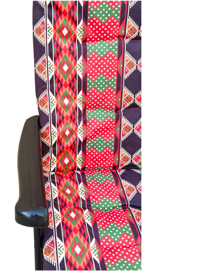 GO2CAMPS Folding Camping Chair with Cusion Premium Quality | Beach Chair | Garden Chair | Fishing Chair | Travel Chair | Picnic Chair  - Image 4