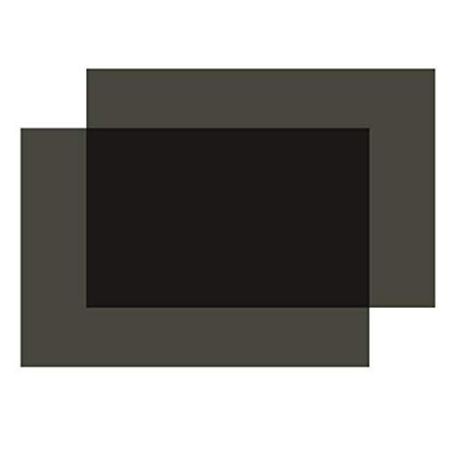 RENIAN Polarized Film Sheets 2 PCS 8x11inches/21x29cm Adhesive Polarizer Linear Polarizing Filter for LCD Screen Educational Physics - Image 1