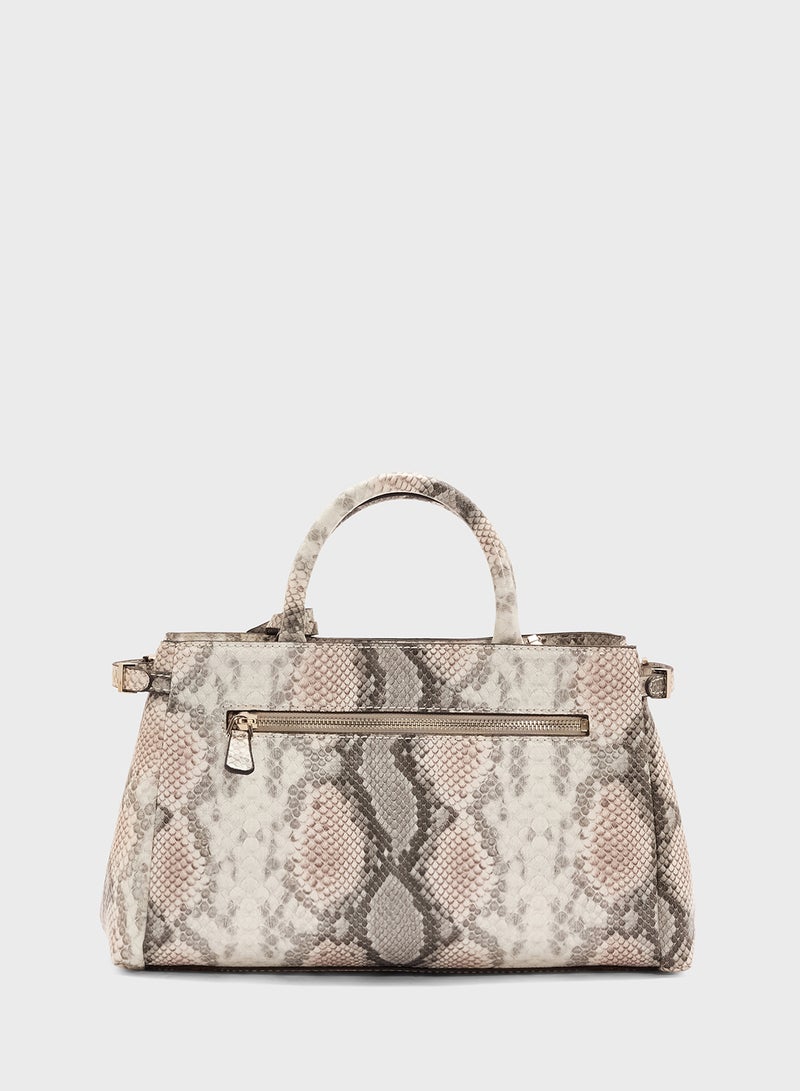 GUESS LEFIA LUXURY SATCHEL  - Image 2