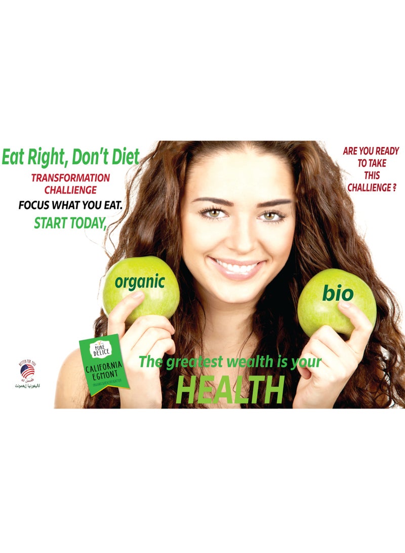 كاليفورنيا إيغمونت مجموعة خل التفاح العضوي 100% كاليفورنيا إيغمونت | خل التفاح الطبيعي 100% | خام،ونقى وغير مفلتر مع الأم | ACV |عبوة من 2قطع| طاقة أكبر، بشرة أكثر نقاءً و (30%خصم) - Image 2