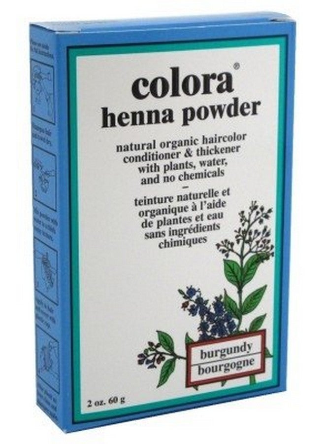 Henna Powder Hair Color Burgundy 2 Ounce (59Ml) (3 Pack)