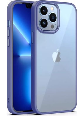 Dexmon iPhone 14 Pro Case Metal Button and Camera Framed Edges Silicone Back Hard Titanium Case  - Image 1