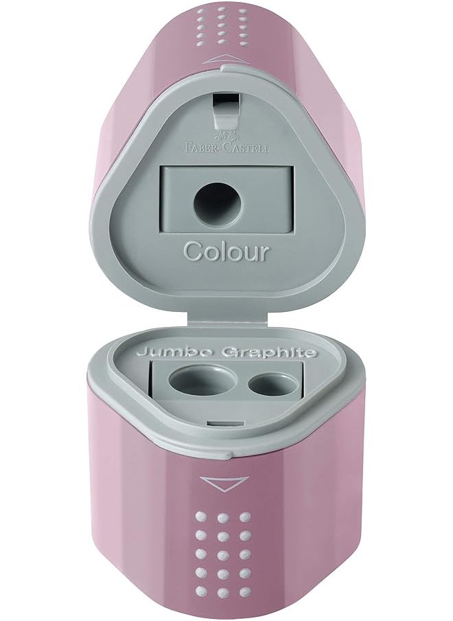 FABER-CASTELL - Sharpener Grip Trio Pink - Image 1