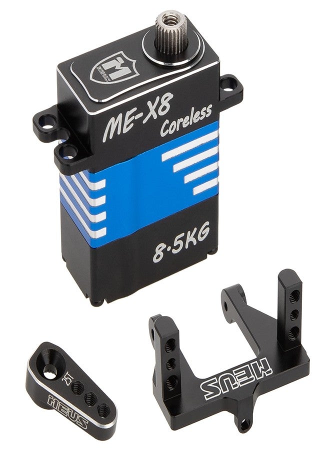 MEUS Racing Coreless High Torque 8.5KG Ascent-18 Servo with Mount and Servo Horn for Redcat Ascent-18 1/18 RC Crawler Upgrades (8.5KG) - Image 1
