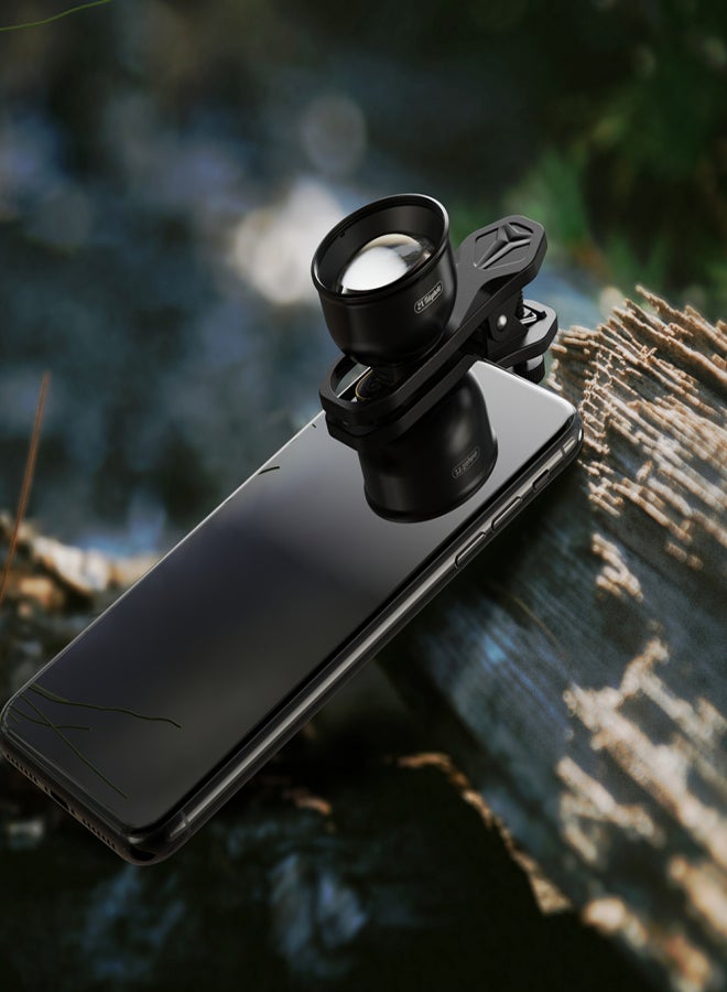 آبيكسل عدسة APEXEL APL-HD5T متعددة الطبقات للتصوير عن بُعد للهواتف الذكية، بتقريب بصري 2x، متوافقة مع الهواتف الذكية ذات العدسة المزدوجة/العدسة الواحدة، مثل iPhone X/Xs/8P وSamsung Galaxy وHuawei وXiaomi. - Image 5