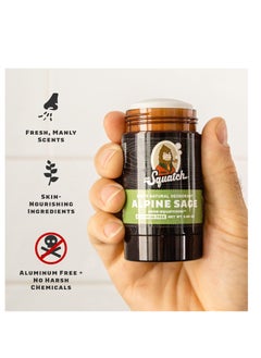 Dr. Squatch Dr. Squatch Natural Deodorant for Men – Odor-Squatching Men's Deodorant Aluminum Free - Pine Tar + Birchwood Breeze (2.65 oz, 2 Pack) - Packaging may vary  - Image 5