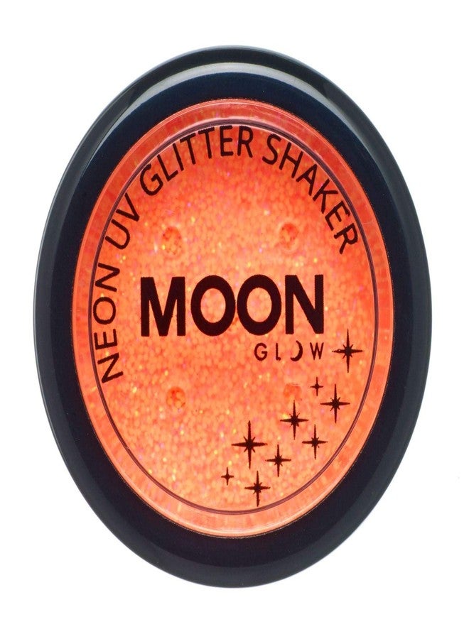 Moon Glow - Blacklight Neon UV Glitter Shaker 5g / 0.18oz Orange - Glows Brightly Under Blacklights/UV Lighting! - Image 3