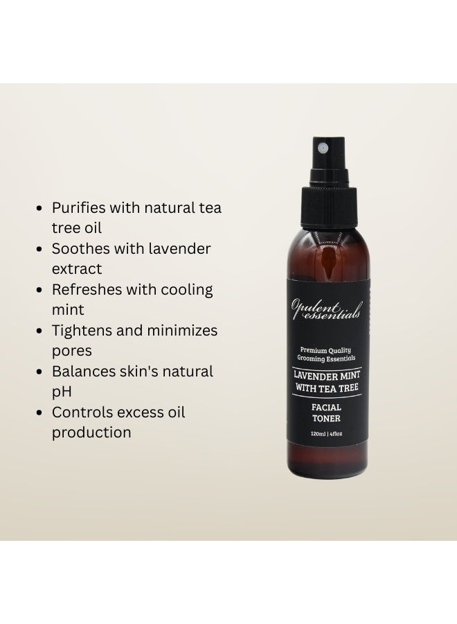 Opulent essentials Lavender Mint Facial Toner with Tea Tree - Image 2
