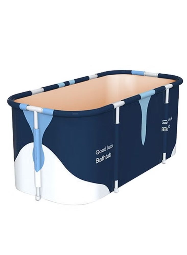 MIXDE Waterproof Large Portable Foldable Layer Bathtub and Family SPA Soaking Tub Barrel, Household Shower with Organizer Bag - Image 5