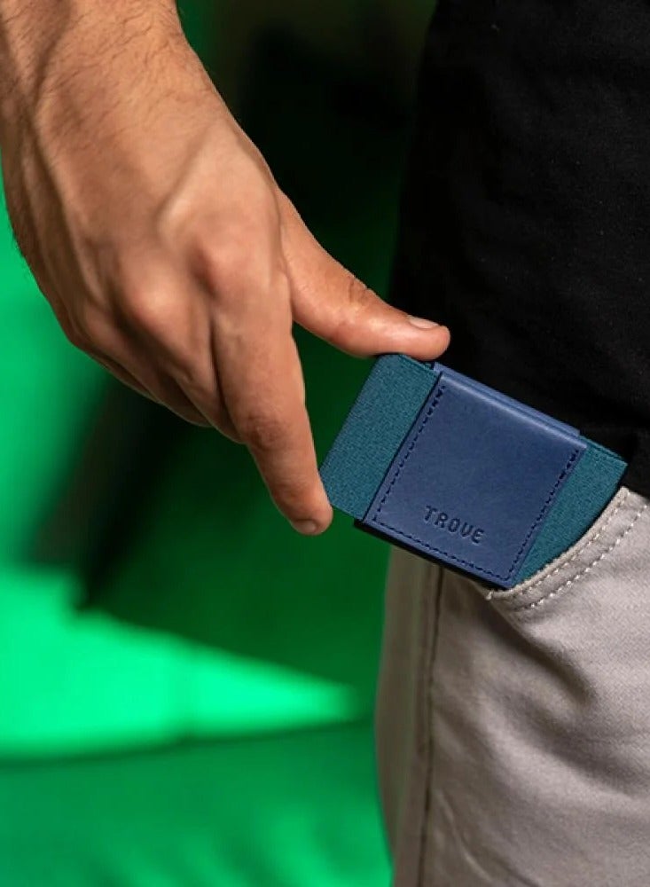 Trove Green and blue card wallet from Trove. - Image 2