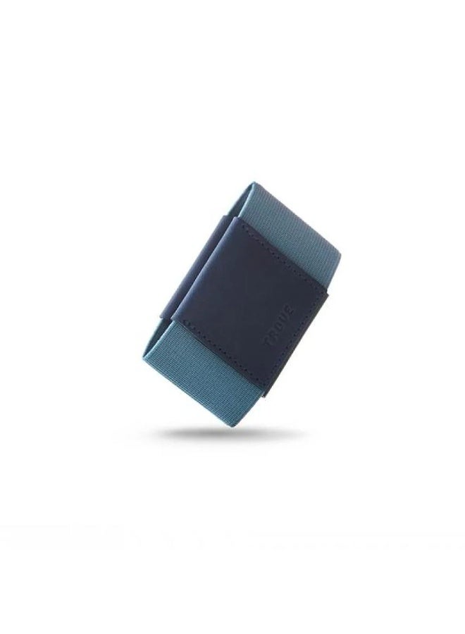 Trove Green and blue card wallet from Trove. - Image 1
