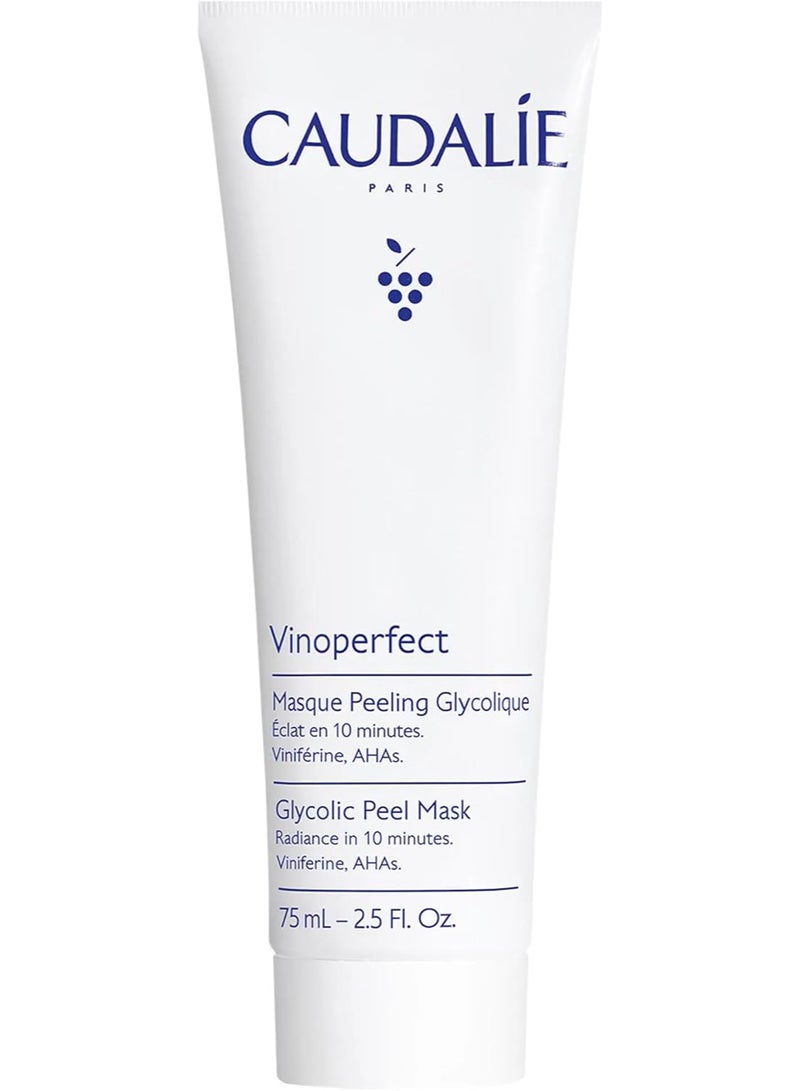 CAUDALIE قناع تقشير الجليكوليك فينوبيرفكت - 75 مل - Image 1