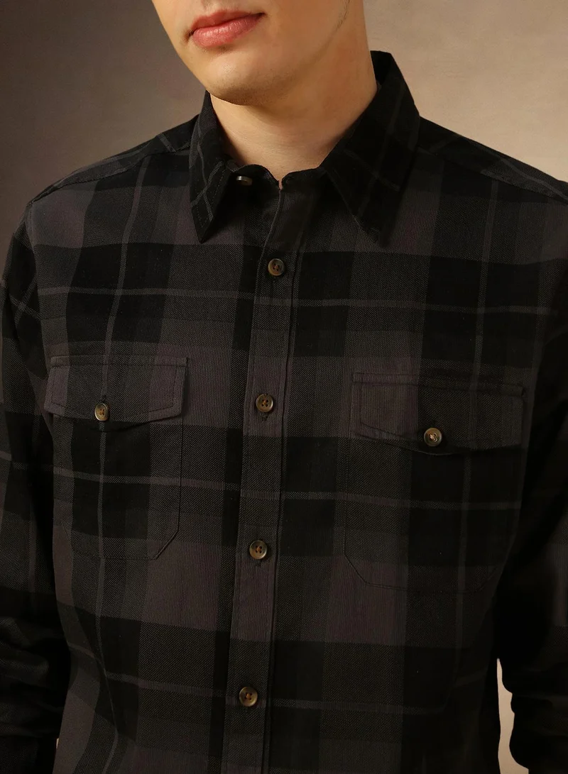 Dennis Lingo Grey Shirt For Men For Men