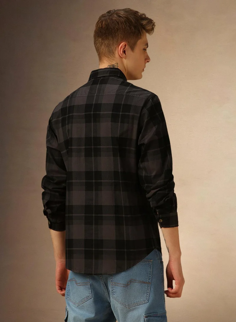 Dennis Lingo Grey Shirt For Men For Men